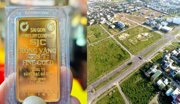 Dòng tiền dự báo sẽ tìm đến bất động sản và chứng khoán trú ẩn sau khi giá vàng liên tục phá kỷ lục