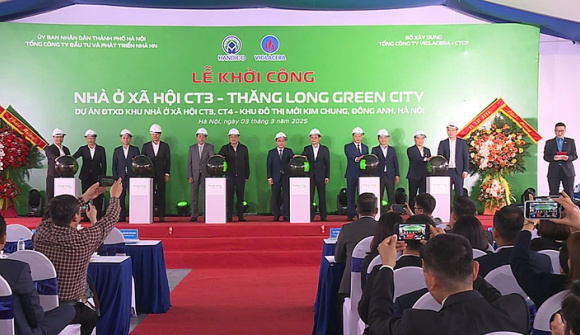 Hà Nội: Khởi công xây dựng 1.100 căn nhà ở xã hội tại huyện Đông Anh