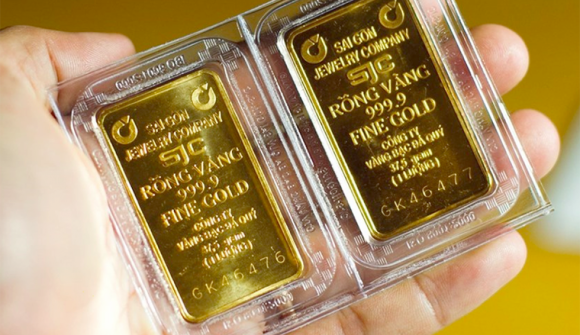Giá vàng SJC tăng sốc lên 122,5 triệu đồng/lượng