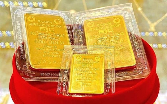 Tăng thêm 6 triệu đồng/lượng, giá vàng neo cao chưa từng thấy