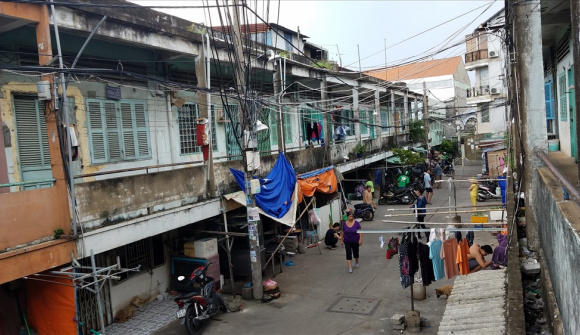 TP.HCM duyệt phá dỡ chung cư nguy hiểm 119B Tân Hoà Đông để xây trường học