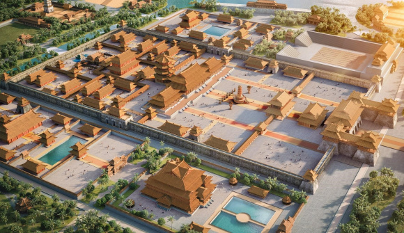 Từ Hoàng thành xưa đến khu Quan Văn – Quan Võ: Dấu ấn Đại Việt được tái hiện sống động tại Sun Mega City