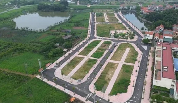 Huyện vùng ven Hà Nội được giao 554m2 đất xây khu đấu giá