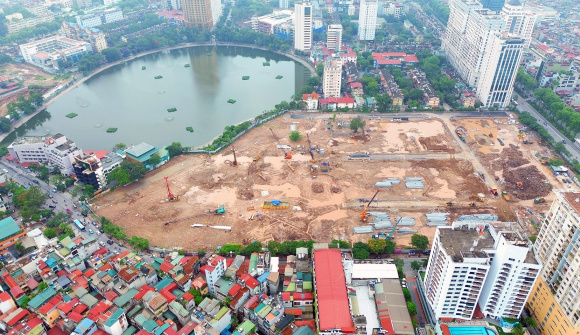 Vingroup bắt đầu xây tổ hợp 148 Giảng Võ