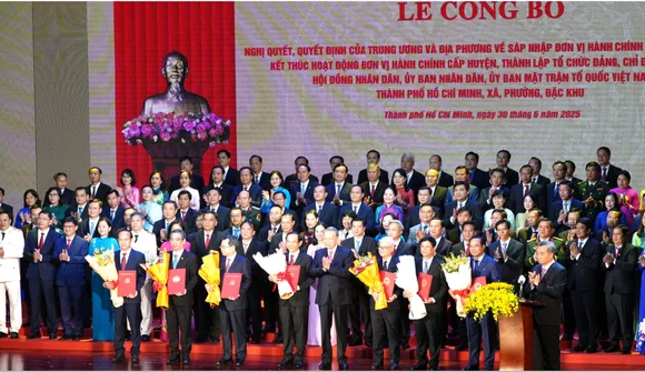 Công bố Quyết định chỉ định 107 đồng chí tham gia Ban Chấp hành Đảng bộ TP.Hồ Chí Minh nhiệm kỳ 2020 - 2025