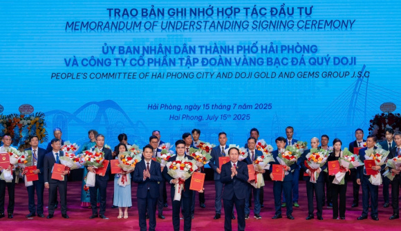 Tập đoàn DOJI và Hải Phòng hợp tác chiến lược phát triển đô thị tầm cỡ