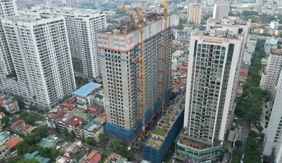 Chung cư Hà Nội tăng giá gấp đôi TP.HCM sau 6 năm