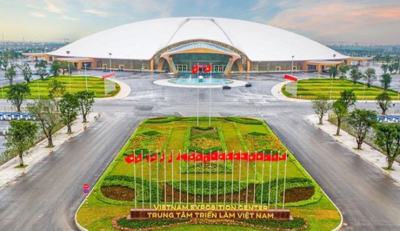 Cận cảnh công trường chuẩn bị cho Triển lãm quốc gia 80 năm Hành trình Độc lập, Tự do, Hạnh phúc