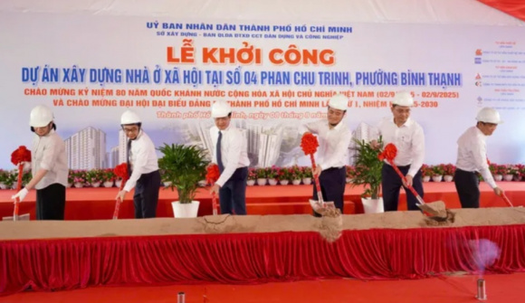 Khởi công khu nhà ở xã hội hơn 998 tỷ đồng phục vụ tái định cư rạch Xuyên Tâm