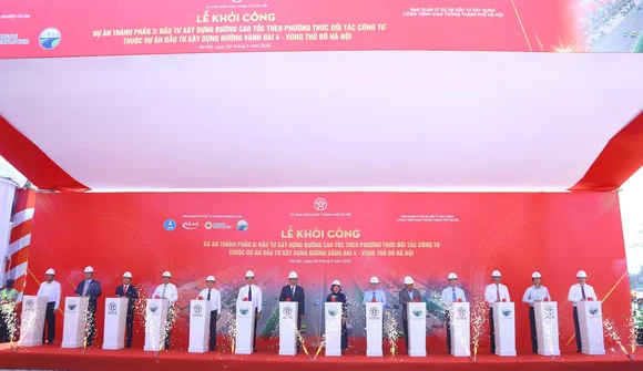 Hà Nội khởi công cao tốc trên Vành đai 4, vốn đầu tư hơn 56.000 tỷ đồng