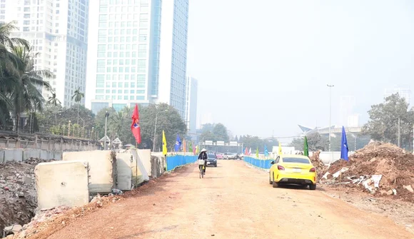 Hà Nội chốt ngày thông xe tạm tuyến đường Hoàng Cầu – Voi Phục hơn 7.200 tỷ đồng