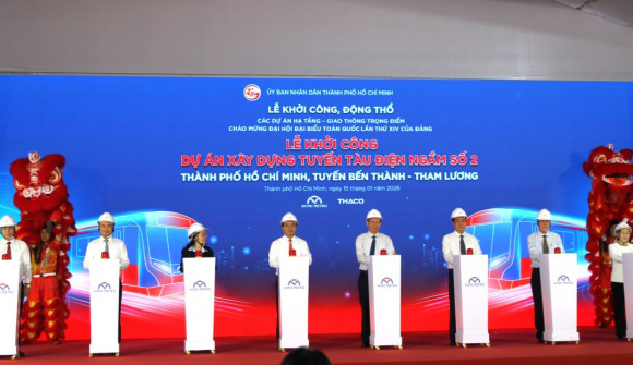 Khởi công Dự án xây dựng tuyến Metro số 2 (Bến Thành – Tham Lương)