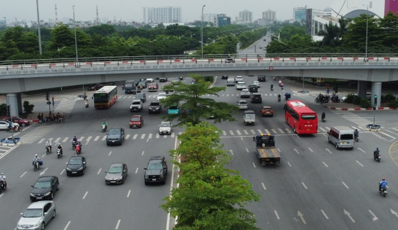 Từ ngày 25/1, thí điểm điều chỉnh giao thông nút giao Cổ Linh-Đàm Quang Trung