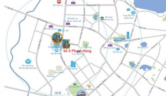 Eresson được Hà Nội cho phép chuyển gần 5.000 m2 đất trụ sở làm việc phố Phạm Hùng sang xây tổ hợp cao tầng