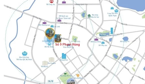 Eresson được Hà Nội cho phép chuyển gần 5.000 m2 đất trụ sở làm việc phố Phạm Hùng sang xây tổ hợp cao tầng