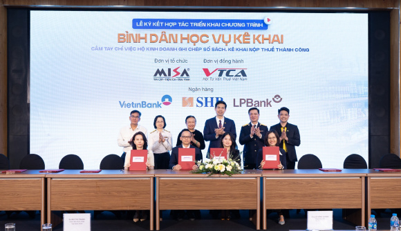 SHB đồng hành cùng MISA hỗ trợ hộ kinh doanh kê khai thuế