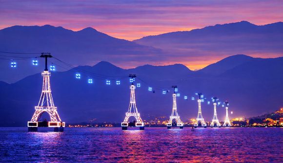 Cáp treo Vinpearl Nha Trang lọt Top cáp treo đẹp nhất châu Á