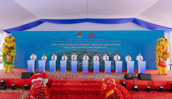 Vinhomes khởi công dự án khu công nghiệp hơn 200 ha ở Hải Phòng