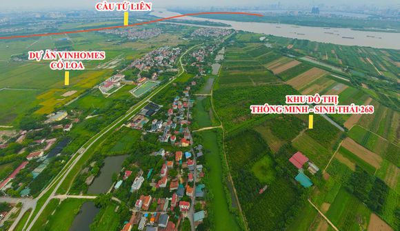 Dự án khu đô thị sinh thái 35.000 tỷ đồng của Vingroup đối diện Vinhomes Cổ Loa đón diễn biến mới