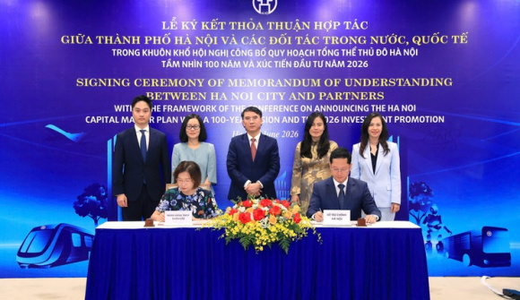 Hà Nội ký kết hợp tác với 5 ngân hàng, huy động nguồn vốn cho phát triển Thủ đô