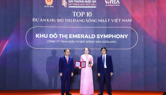 DOJI LAND thắng lớn tại Giải thưởng Quốc gia Bất động sản Việt Nam