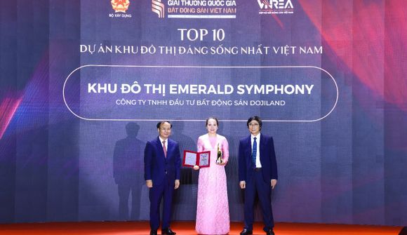 DOJI LAND thắng lớn tại Giải thưởng Quốc gia Bất động sản Việt Nam