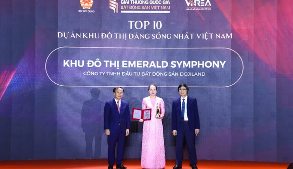 DOJI LAND thắng lớn tại Giải thưởng Quốc gia Bất động sản Việt Nam