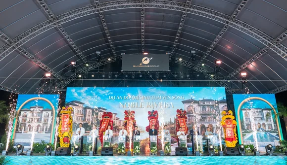 Sunshine Group khởi công Noble Rivera - Đại đô thị sinh thái ven sông tổng vốn 2 tỷ USD ngay trên đại lộ Tây Thăng Long