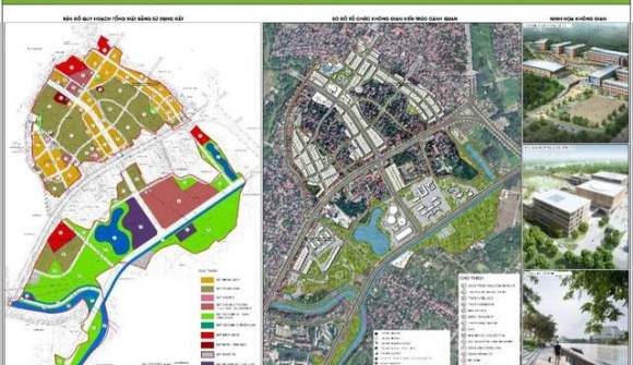 Công bố 9 quy hoạch phân khu đô thị tại thị xã Sơn Tây