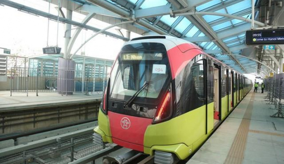 Tàu metro Nhổn- Ga Hà Nội sẽ khai thác thương mại vào tháng 7