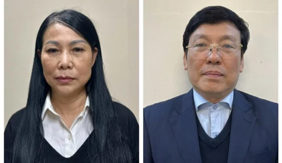 Bí thư Vĩnh Phúc Hoàng Thị Thúy Lan và Chủ tịch Lê Duy Thành bị bắt về tội Nhận hối lộ