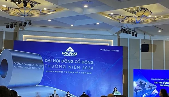 ĐHCĐ Hoà Phát: Tỷ phú Trần Đình Long hé lộ tham vọng đấu thầu cung cấp thép cho đường sắt cao tốc Bắc - Nam