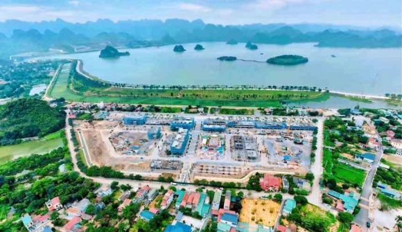 Thành phố Flamingo Golden Hill dồn lực thi công, băng băng về đích