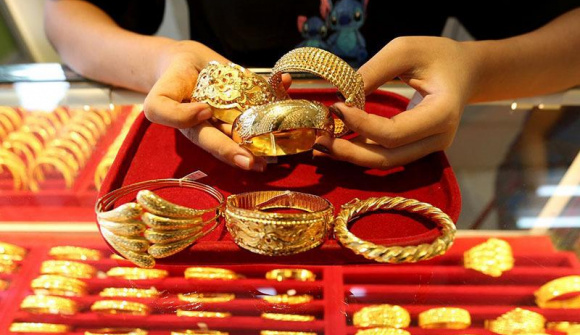 Giá vàng SJC đang giảm mạnh sau phiên tăng lên đỉnh lịch sử