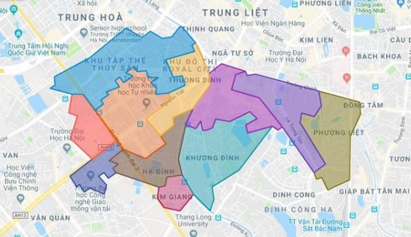 Hà Nội: Phê duyệt điều chỉnh cục bộ quy hoạch tại quận Thanh Xuân