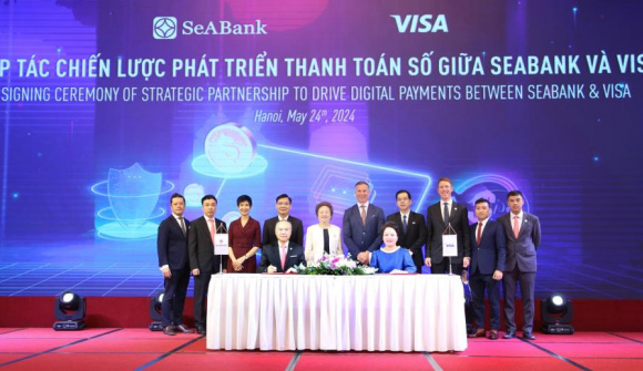 SeABank và Visa hợp tác chiến lược phát triển thanh toán số