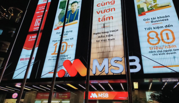 MSB: Lợi nhuận quý I đạt 1.530 tỷ đồng, tỷ lệ nợ xấu/cho vay vượt 3,1%