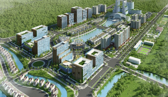 Hà Nội cho phép xây loạt biệt thự trong Khu đô thị Công viên công nghệ phần mềm hơn 12.000 tỷ đồng ở Long Biên