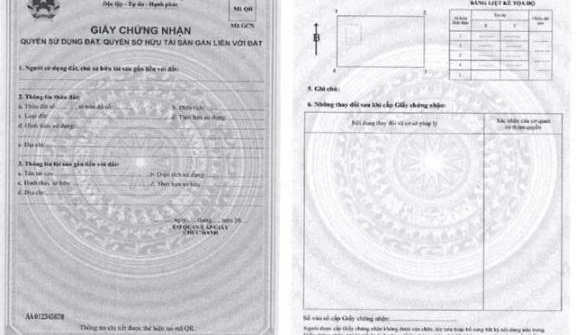 Những thay đổi của sổ đỏ mới