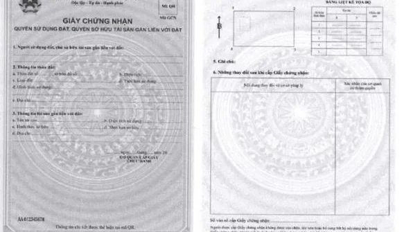 Những thay đổi của sổ đỏ mới