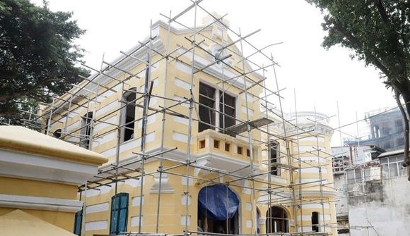 Biệt thự gần 1.000 m2 trên “đất kim cương” Hà Nội sau gần một năm trùng tu