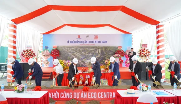 Khởi công đại dự án Eco Central Park lớn nhất Nghệ An