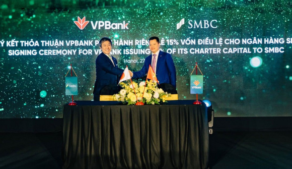 VPBank có thêm gần 36.000 tỷ đồng nhờ bán 15% vốn cho ngân hàng Nhật Bản