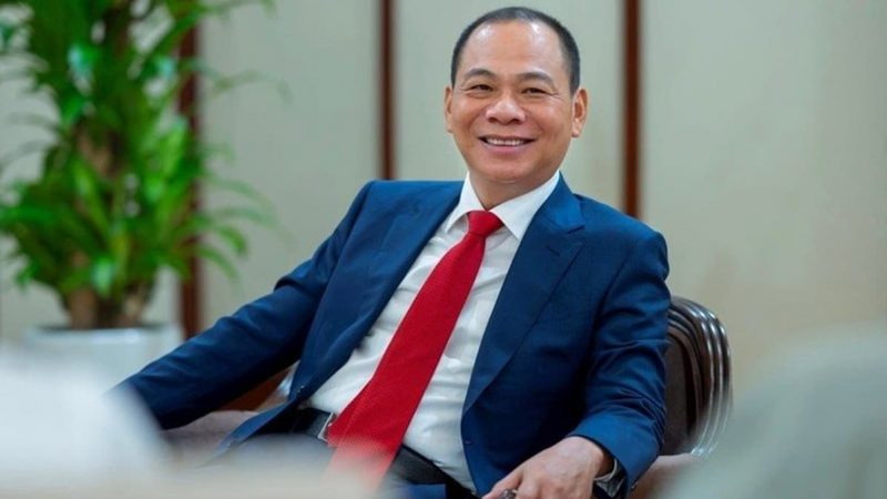 Tài sản tỷ phú Phạm Nhật Vượng tăng mạnh, vươn lên top 5 giàu nhất Đông Nam Á