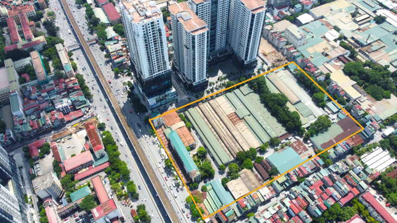 Cận cảnh khu “đất vàng” rộng 3,6ha của Giầy Thượng Đình sắp đổi chủ để xây cao ốc hơn 1.600 tỷ đồng