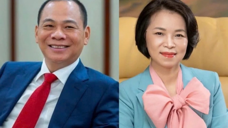 Cổ phiếu VIC lập đỉnh chưa từng có, tài sản của vợ chồng tỷ phú Phạm Nhật Vượng tăng mạnh