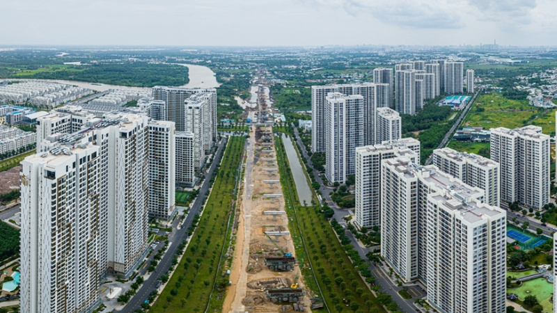Thu từ kinh doanh bất động sản ở TP.HCM tiếp tục tăng mạnh