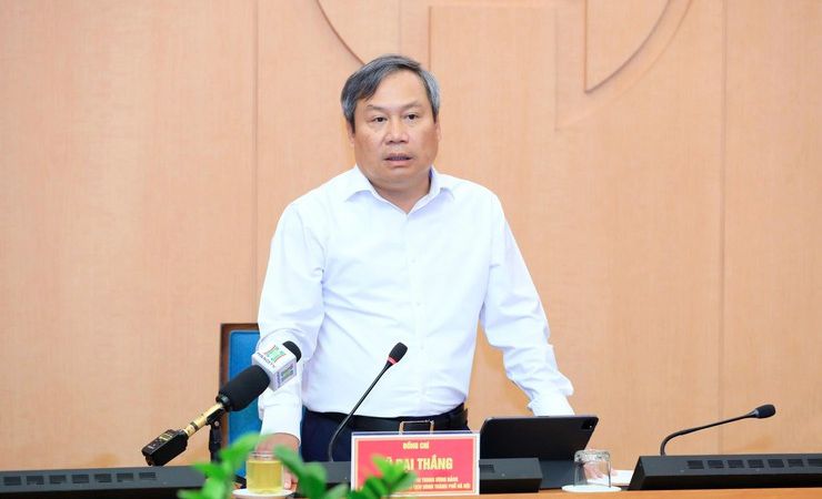 Chủ tịch Hà Nội Vũ Đại Thắng: Nghiên cứu tổng thể, xử lý căn cơ ngập úng lưu vực sông Bùi, sông Tích